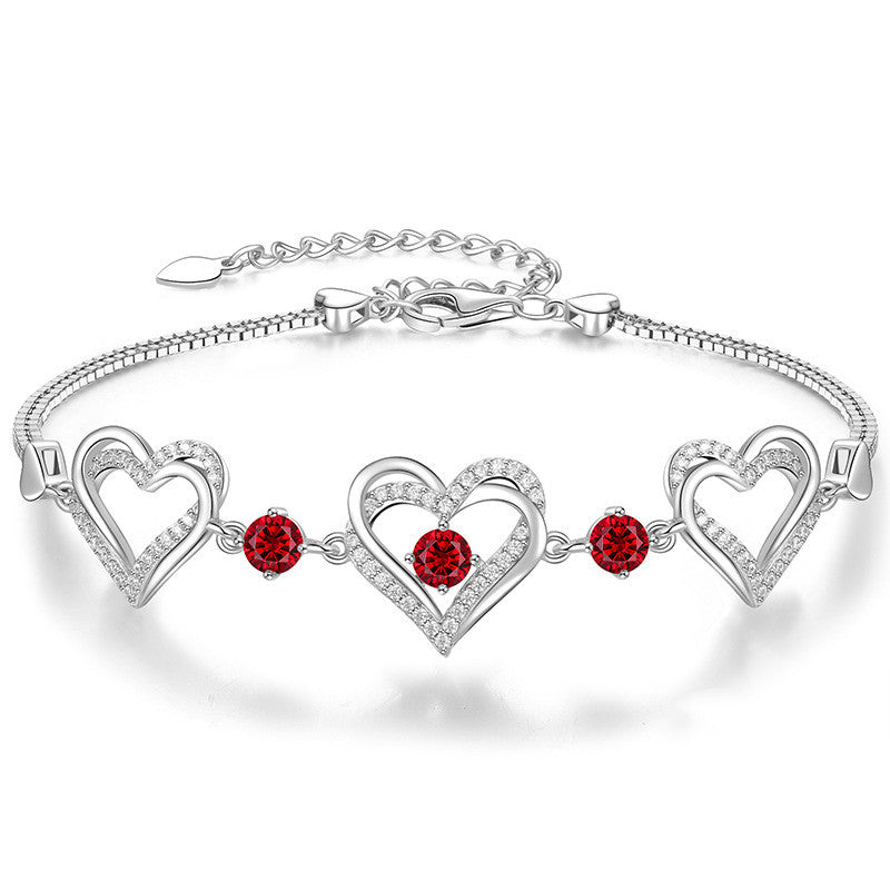 Twelve Birthday Crystal Bracelet Fashion Personality Hand Jewelry