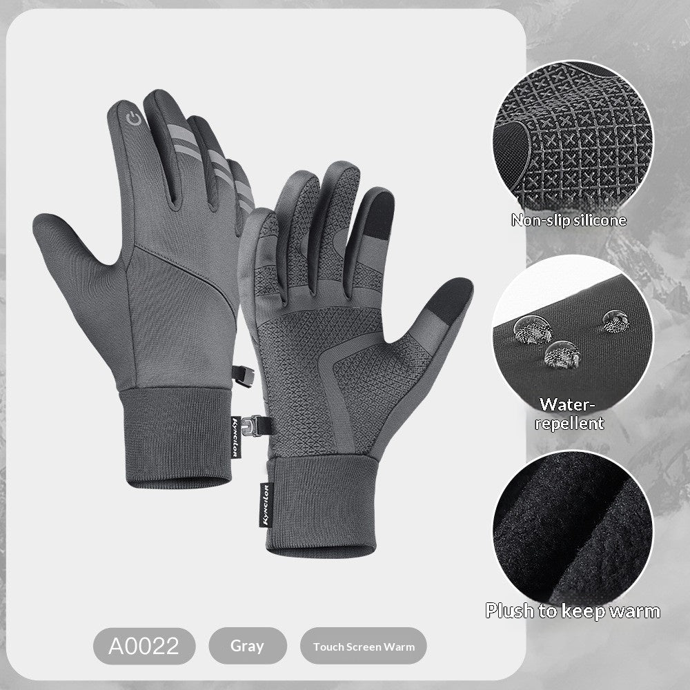 Thermal Windproof And Insulated Gloves For Skiing And Cycling
