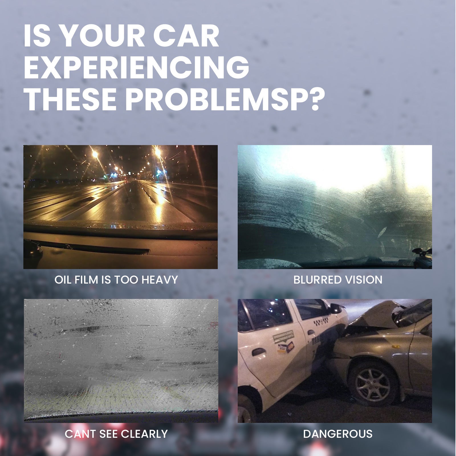Car Anti-fog Rainproof Wipes