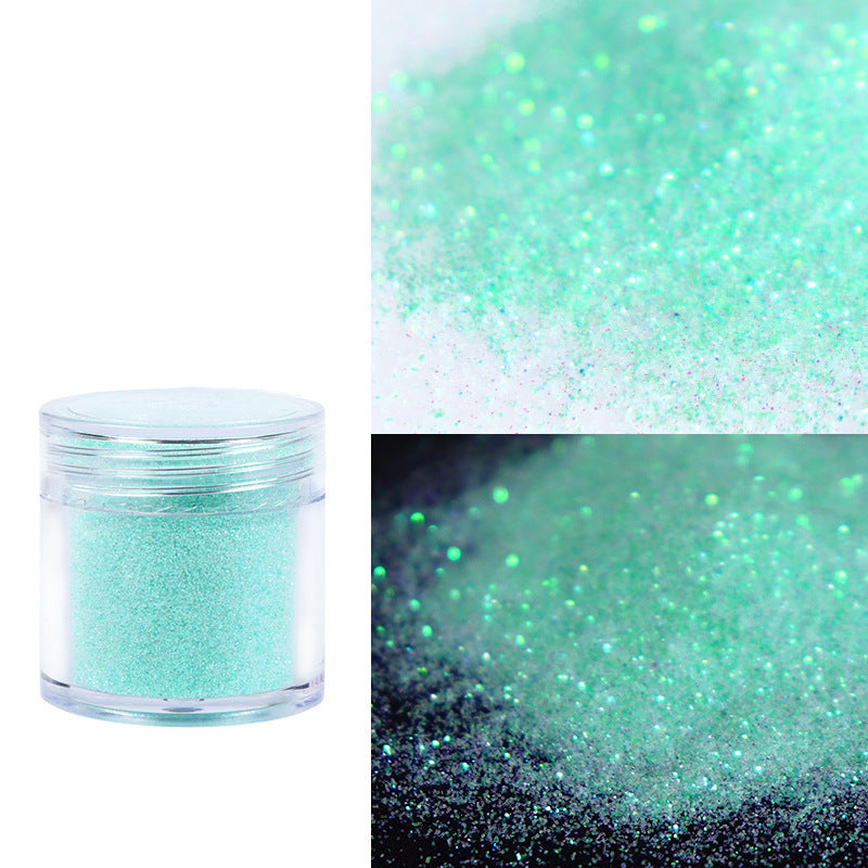 Bottled Sea Salt Granulated Sugar Woolen Nail Shimmering Powder