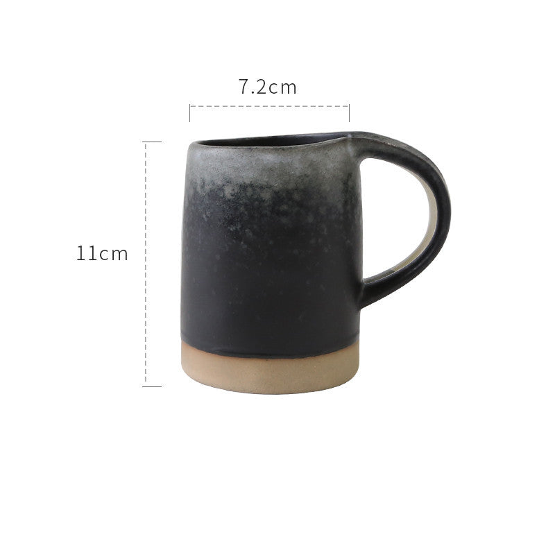 Retro Mug Couple Breakfast Home Coffee Cup