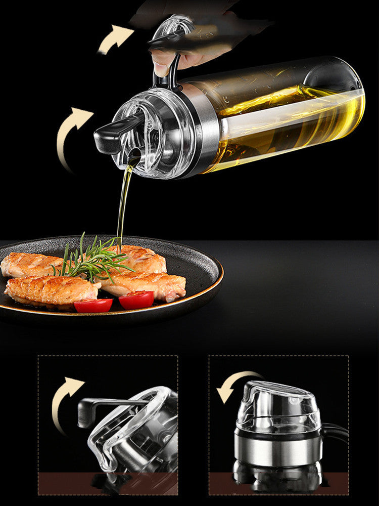Automatic Opening And Closing Anti-leakage Oil Bottle Seasoning Bottle