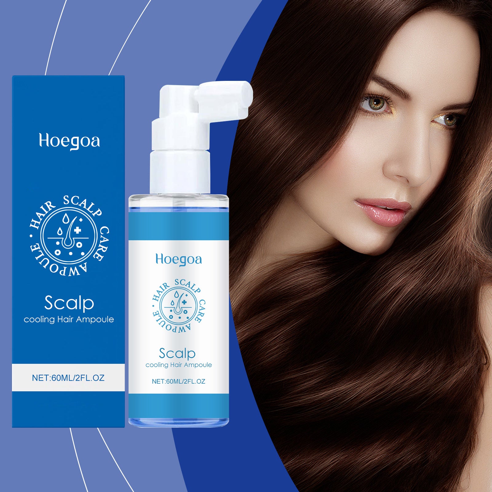 Spray Capillaire Soin Doux Nourrissant Cuir Chevelu Cheveux Forts Doux Et Brillants