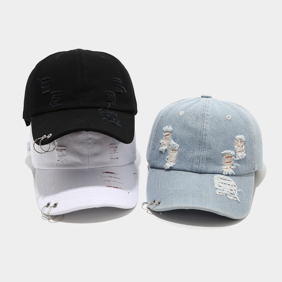 Men's Personality Retro Street Performance Hip Hop Peaked Cap Cover