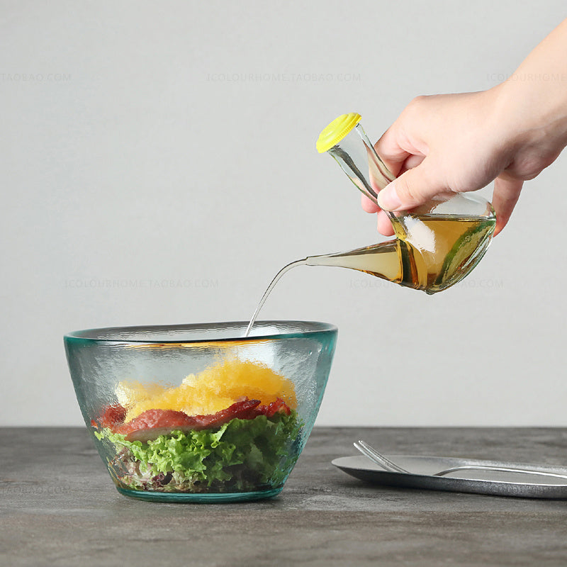 Modern Environmental Protection Glass Kitchen Seasoning Pot Oil Pot