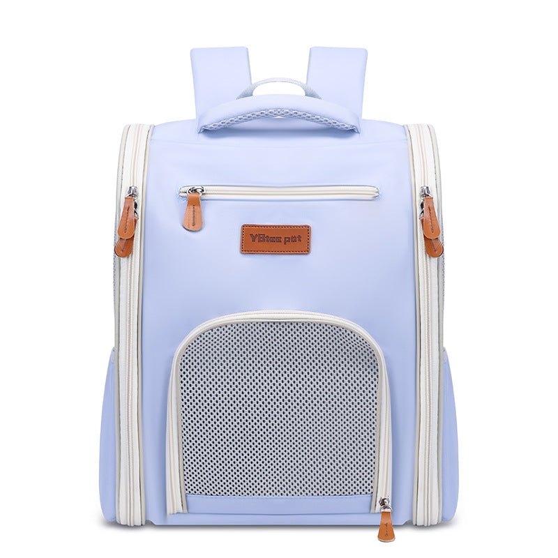 Four Sides Breathable Pet Bag Foldable Portable Oxford Cloth