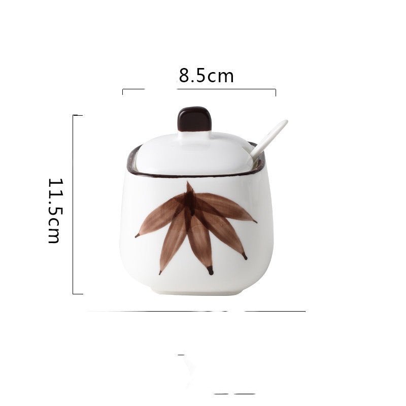 Japanese Seasoning Bottle Ceramic Household Clothes