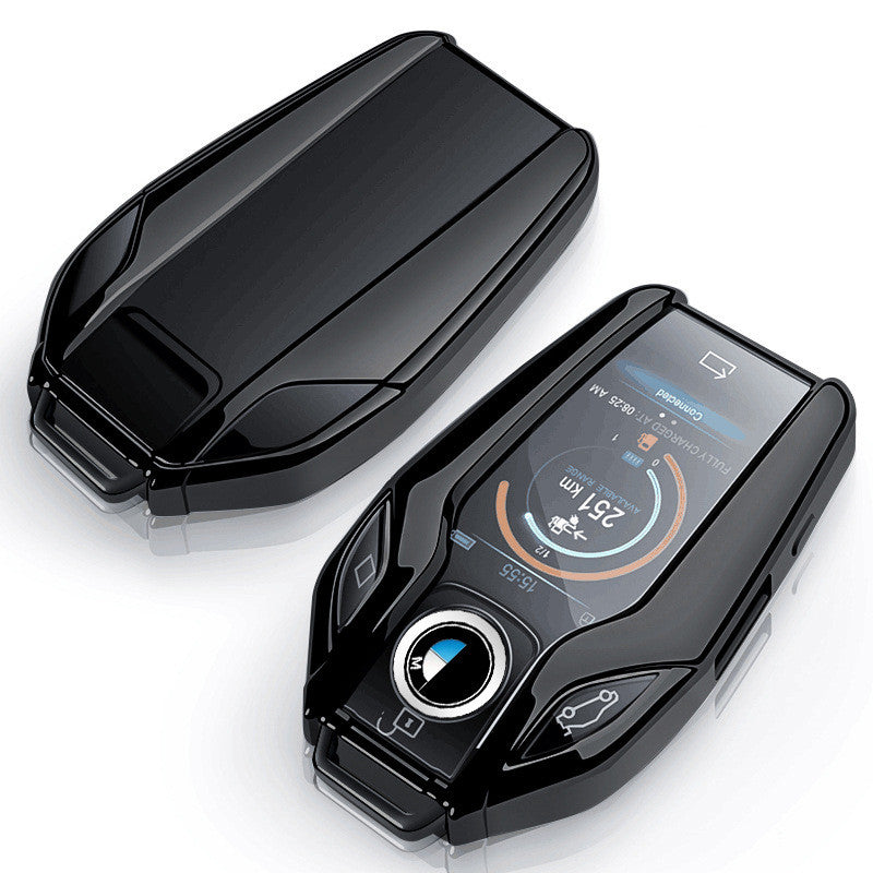 LCD Car Key Case Protective Sleeve