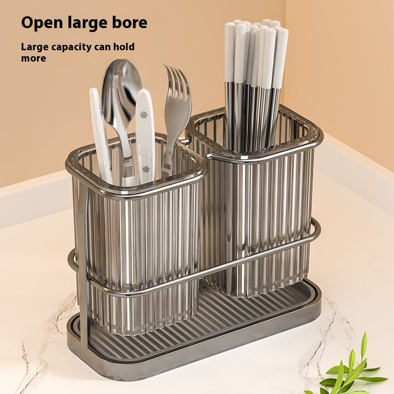 Kitchen Knife Holder Countertop Commodity Shelf Cutlery Storage Rack