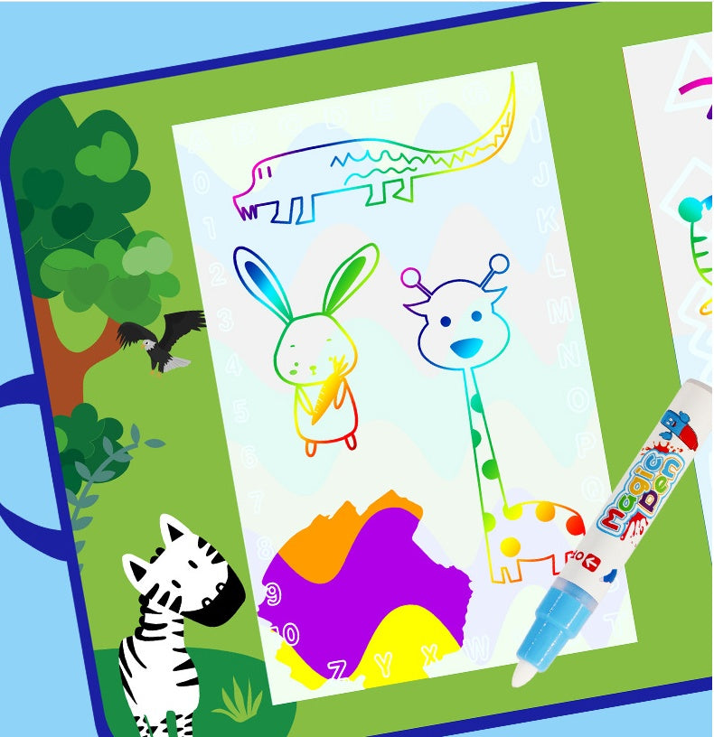 Magical Magic Water Painting Book Color Graffiti Water Painting Water Canvas Writing Blanket
