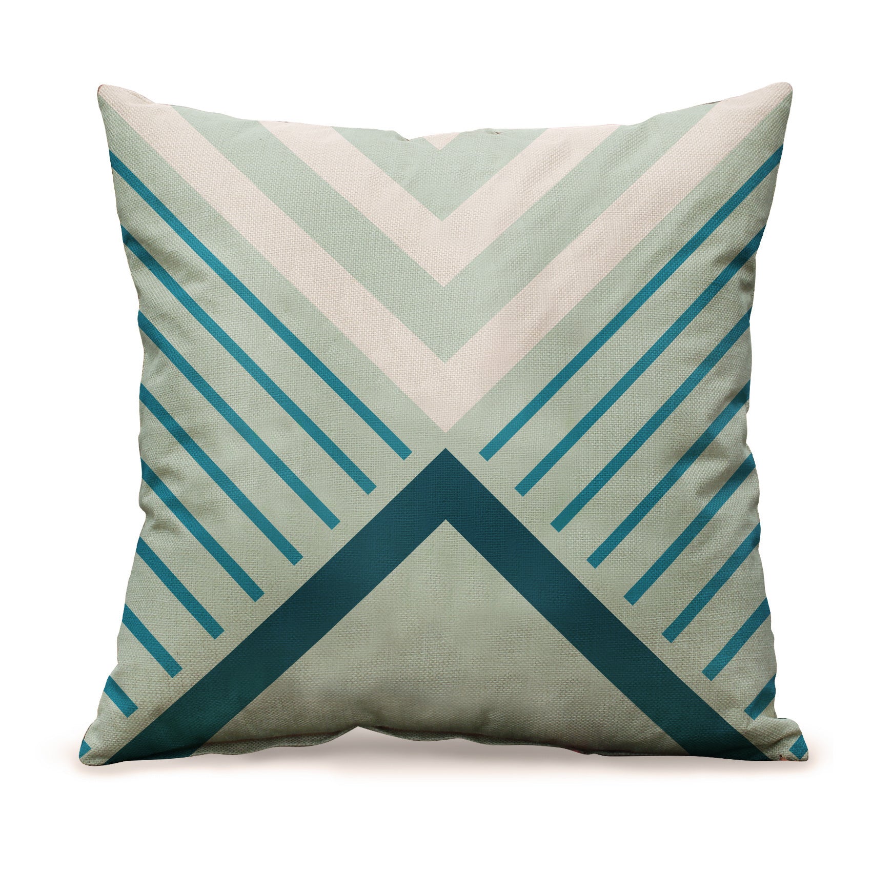 Pillow Cover Linen Cushion Sofa Car Back
