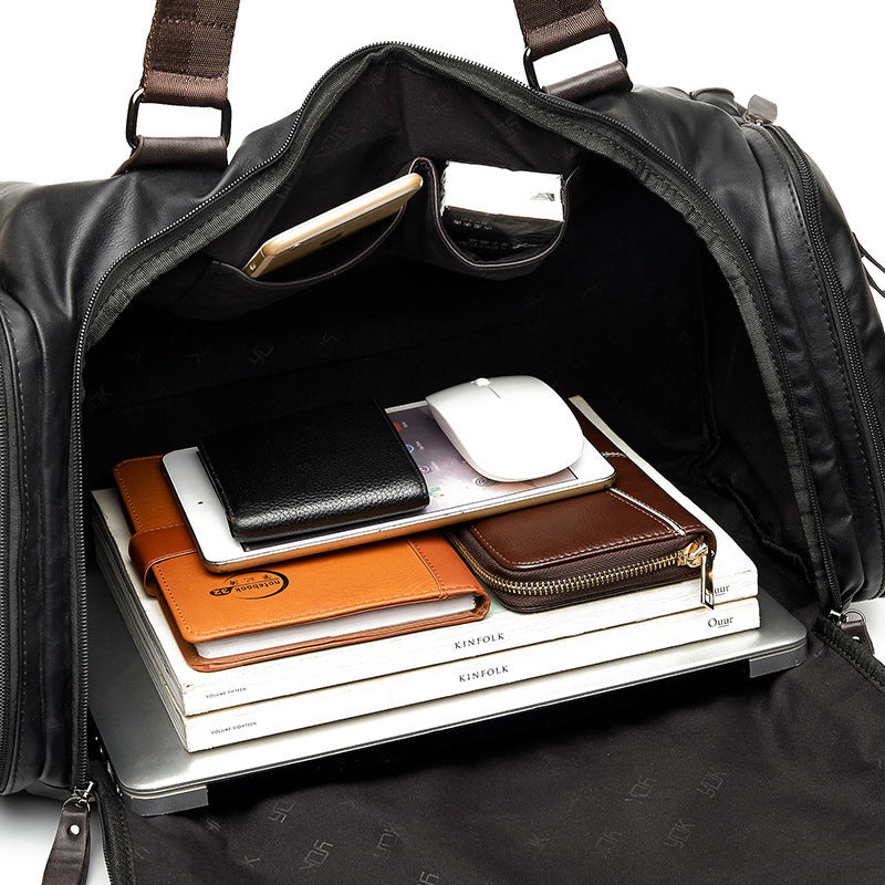Sac bandoulière de voyage grande capacité pour homme - Style mode