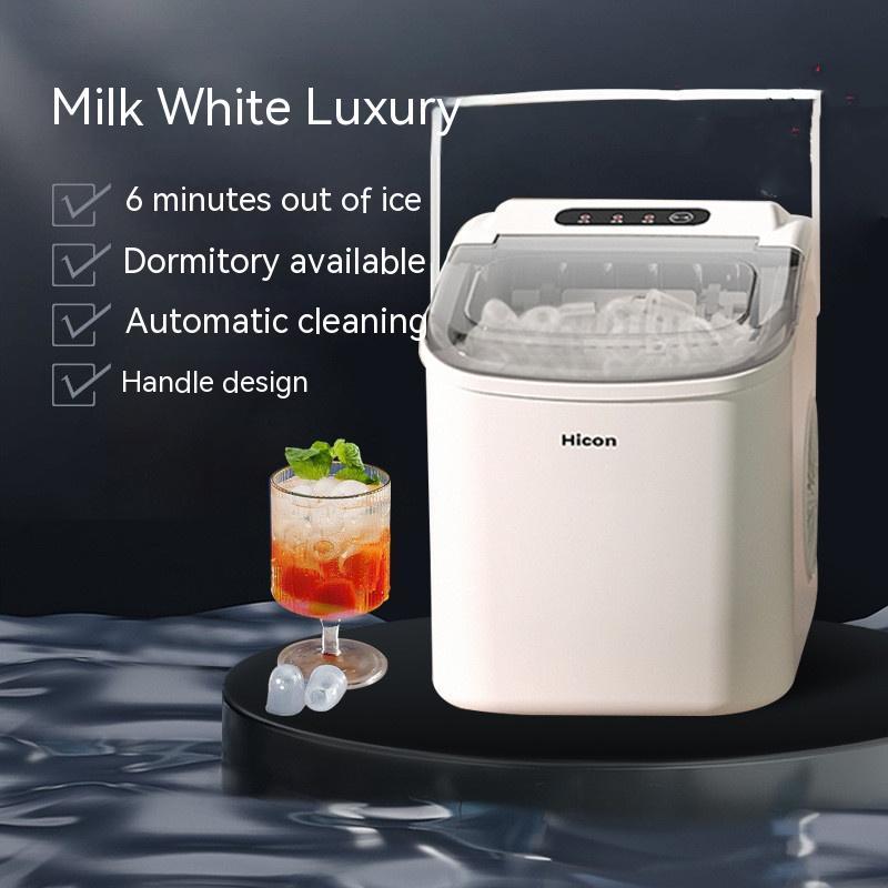 Machine à glaçons compacte pour usage domestique, remplissage manuel d'eau pour salon de thé
