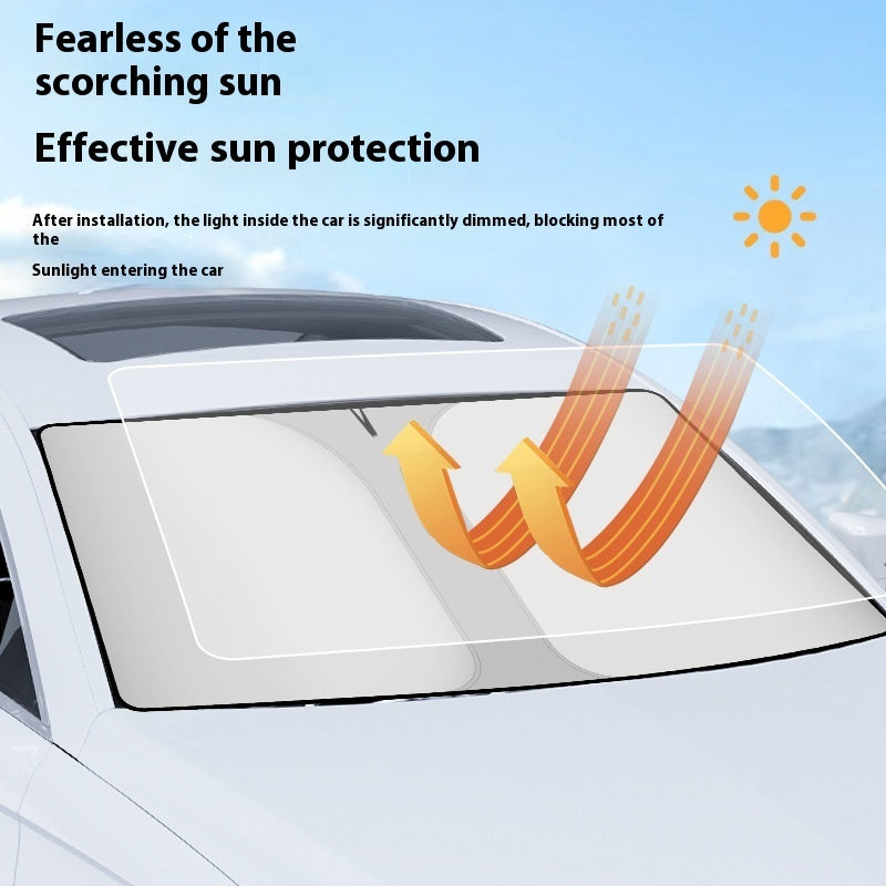 Summer Car Front Windshield Sun Protection And Thermal Insulation Sunshade