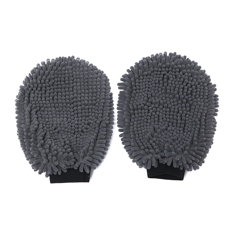 Pet Massage Bath Chenille Hair Removal Gloves