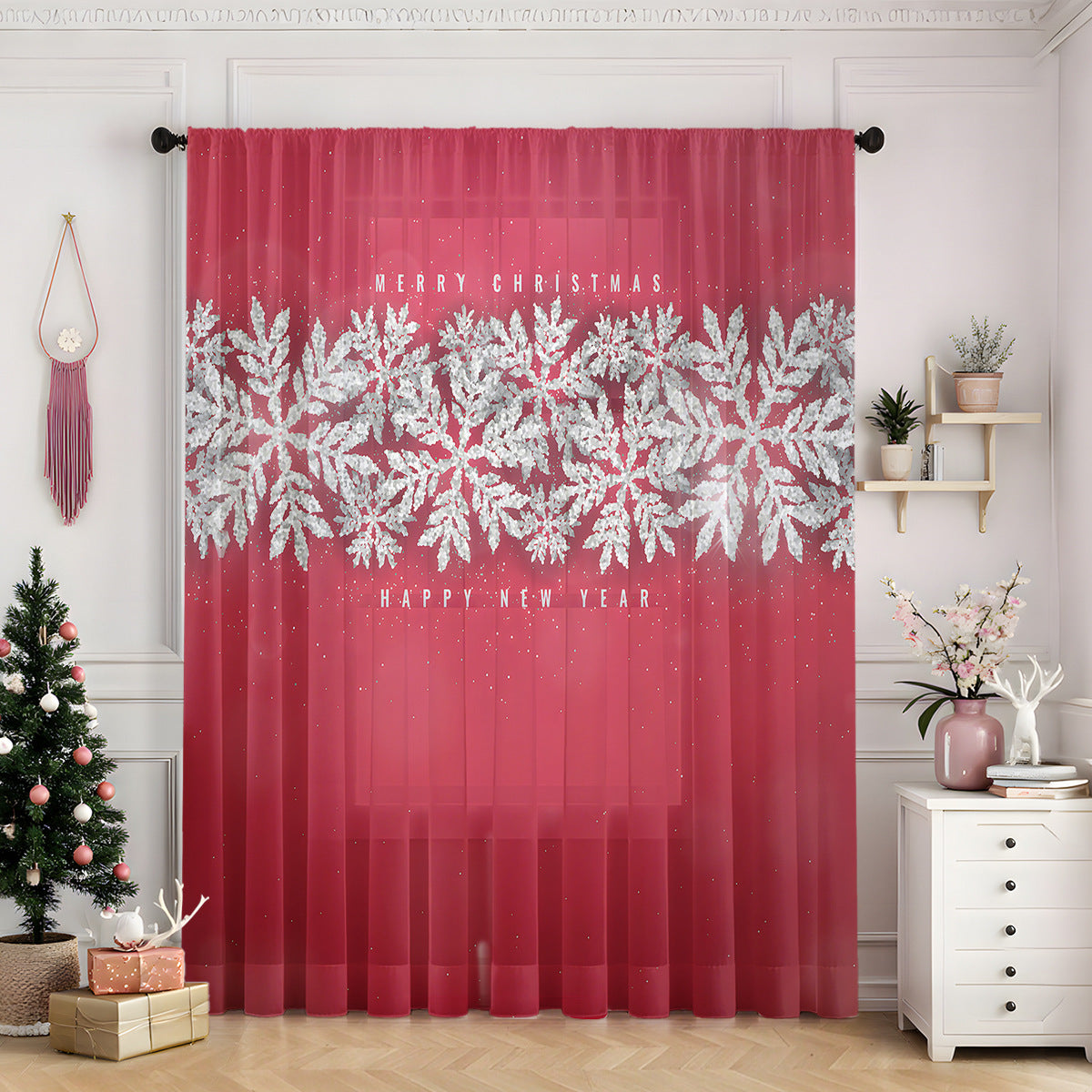 New Christmas Series Window Screen
