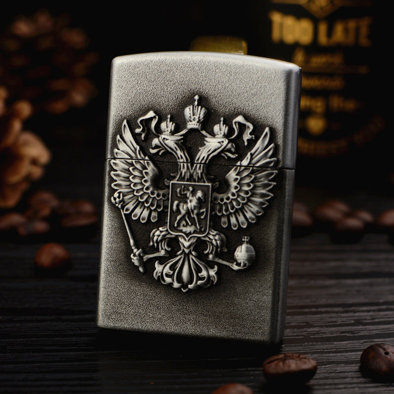 Embossed High-end Gift Flame Lighter