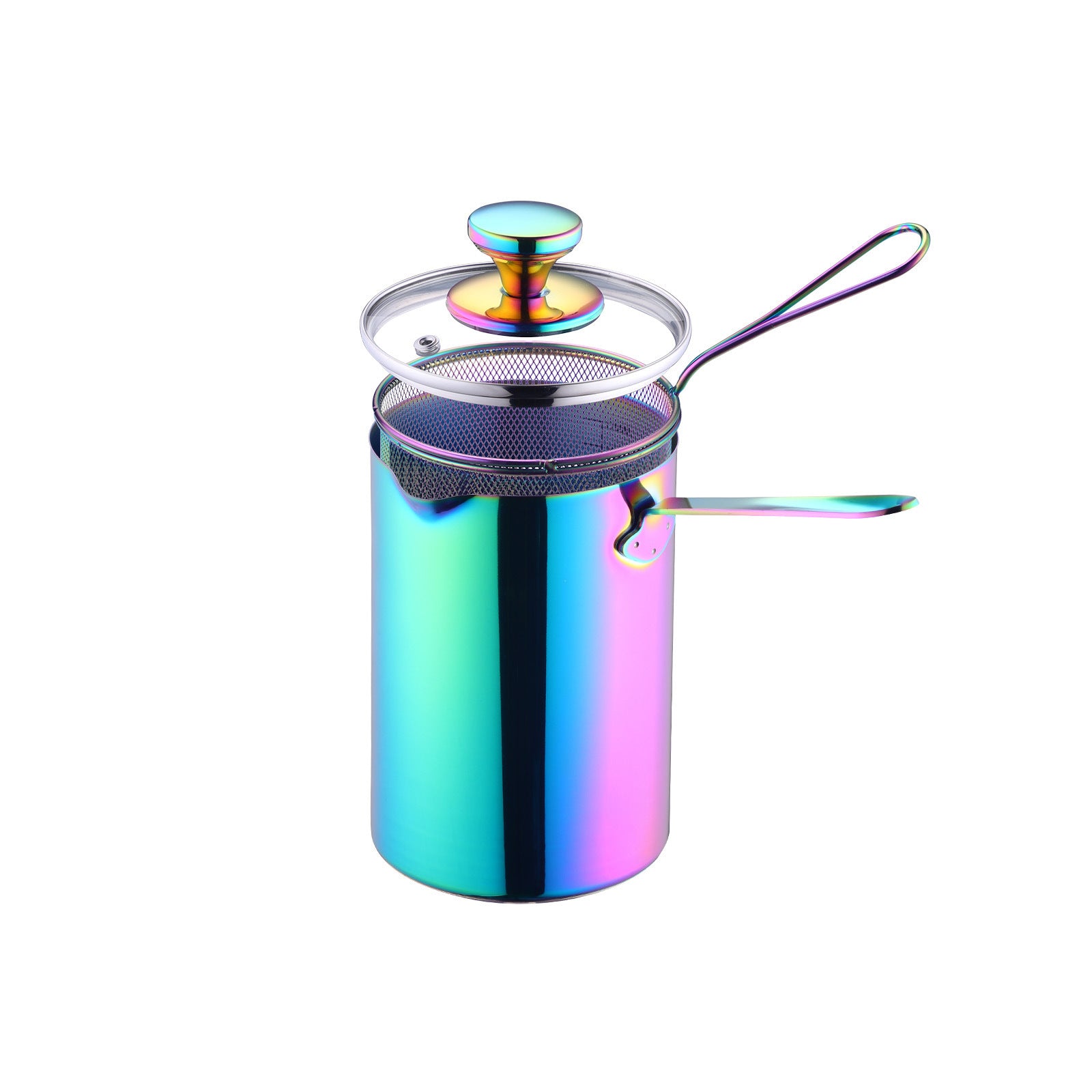 Friteuse profonde en acier inoxydable 304 pour cuisine avec passoire