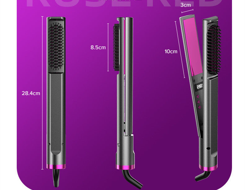 Three-in-one Multifunctional Straight Hair Roll Splint Wet And Dry Dual-use