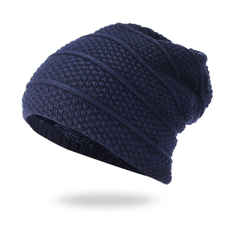 Knitted Warmth And Velvet Padded Ear Protection Toe Cap