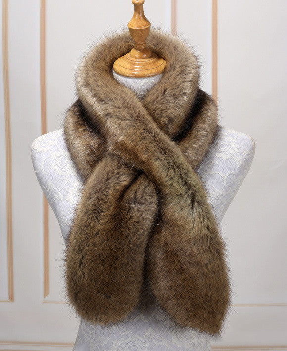 All-match Scarf Bib Shawl Female Gray