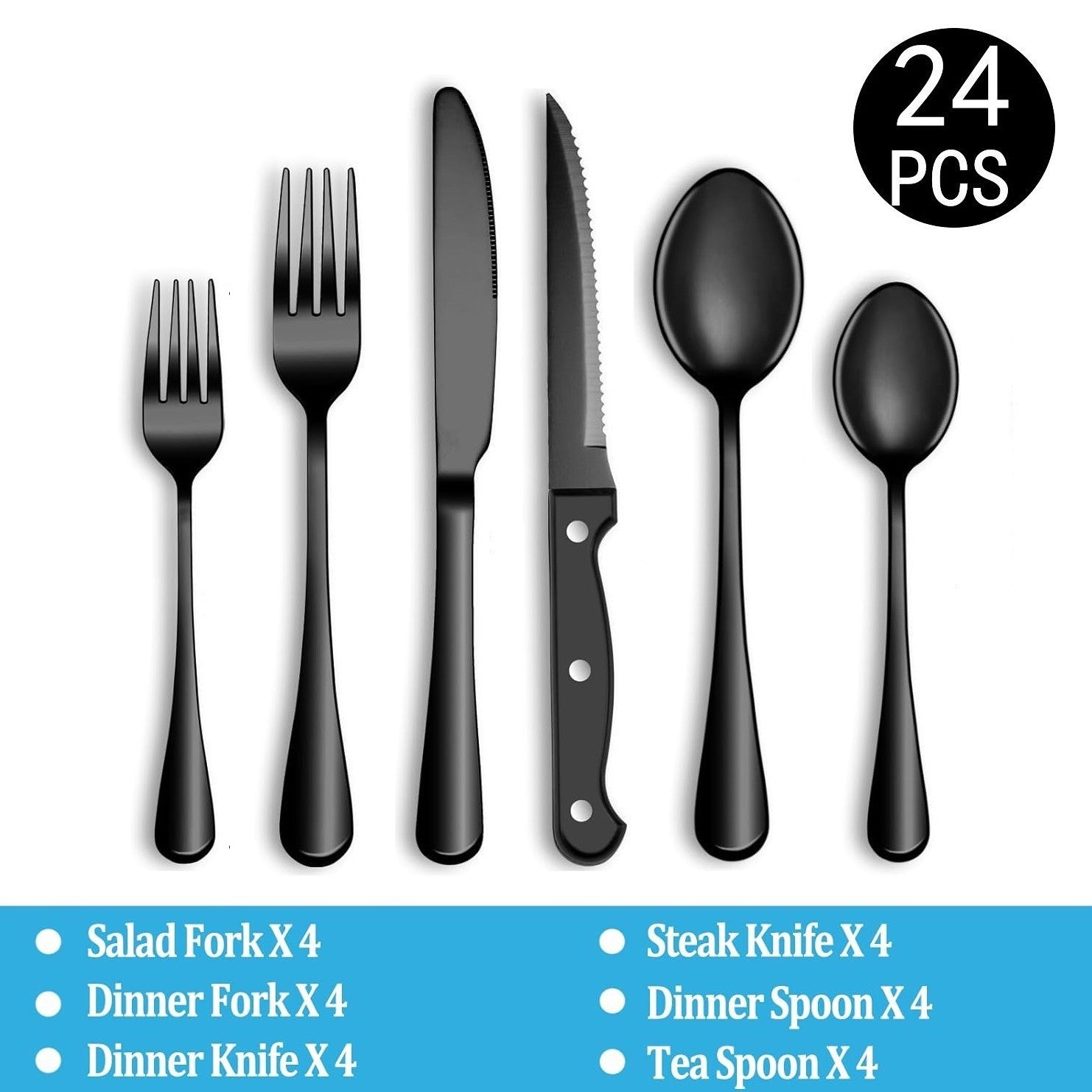 Steak Knife And Fork Tableware Suit