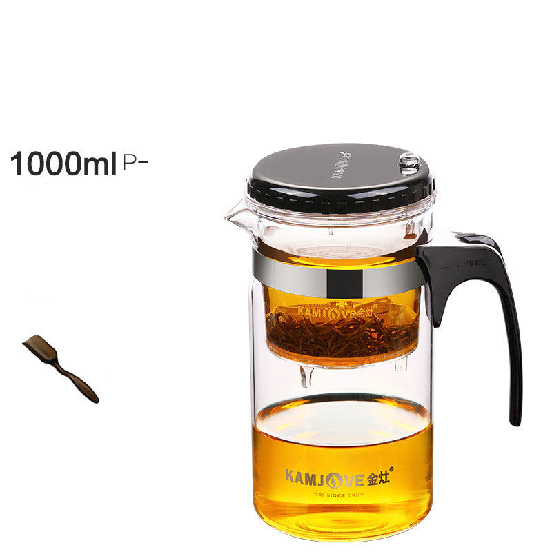Heat Resistant Glass Filter Elegant Cup Teapot