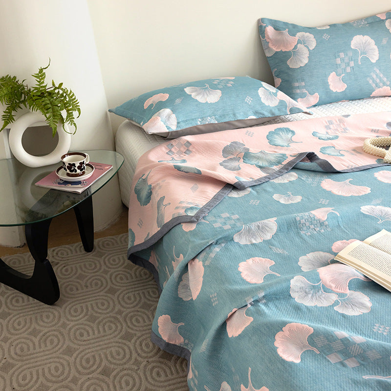 Breathable Pure Cotton Double-layer Yarn Soft Bedding