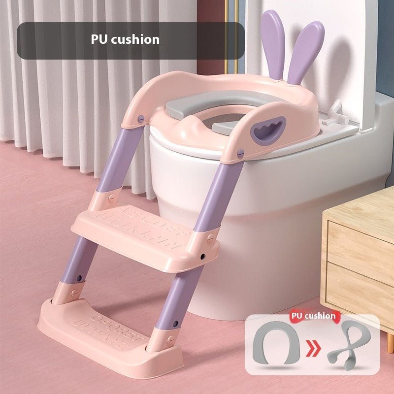 Children's Toilet Toilet Stairs Baby Girl Boy Ladder Bedpan Cushion Baby Household Urinal