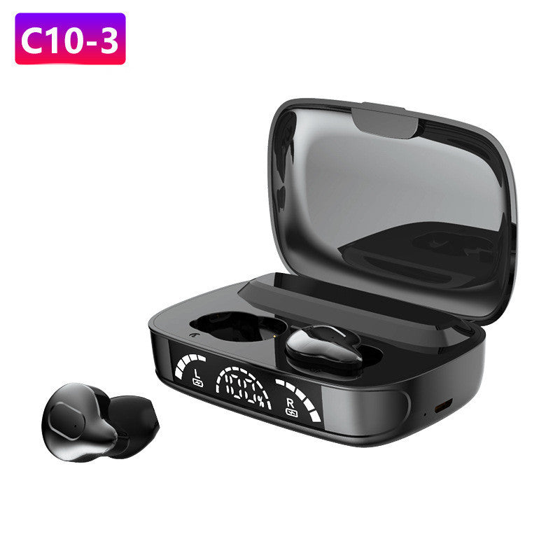 C10-3 Wireless Binaural Private Mode Battery Display Bluetooth Headset