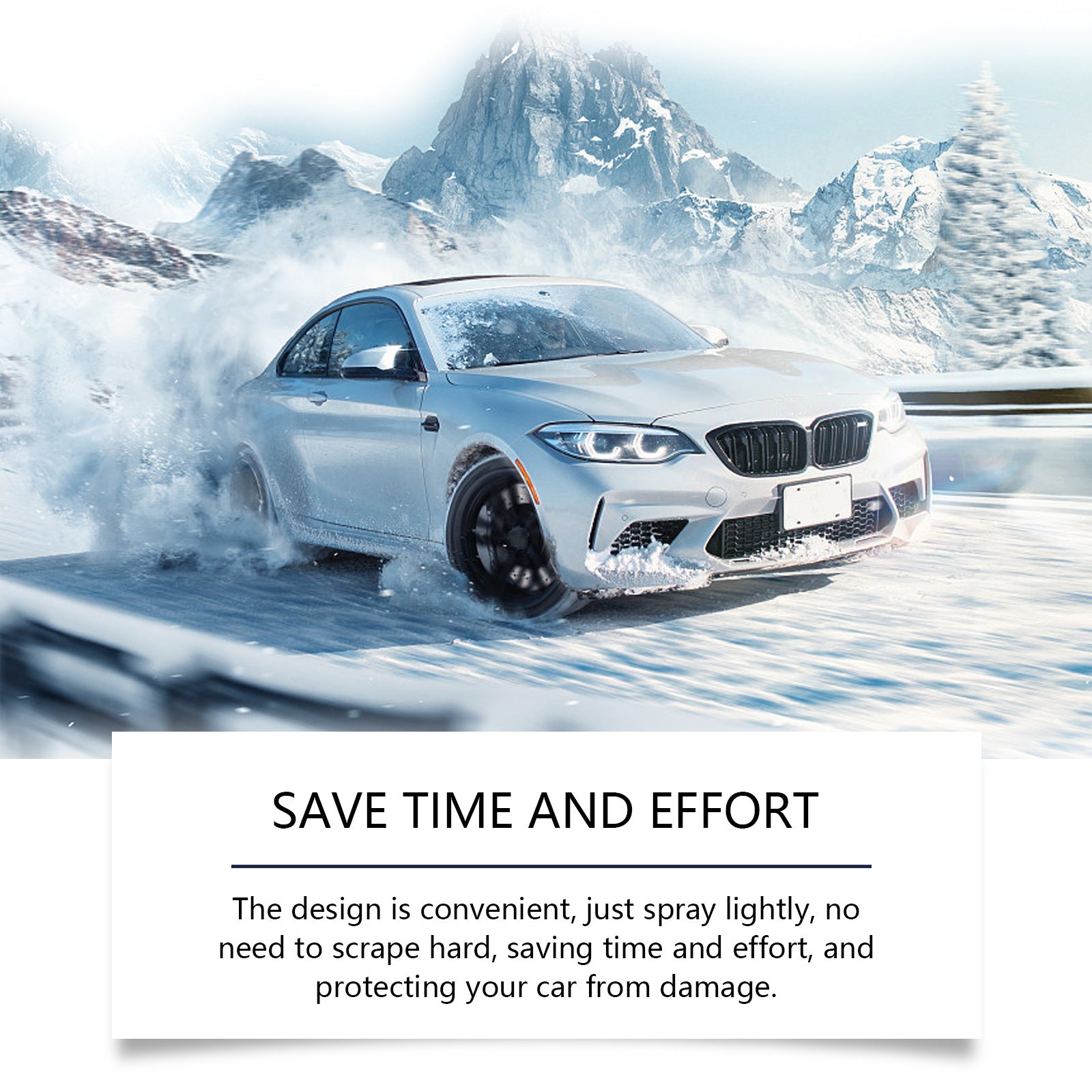 Deicing Spray Car Window Glass
