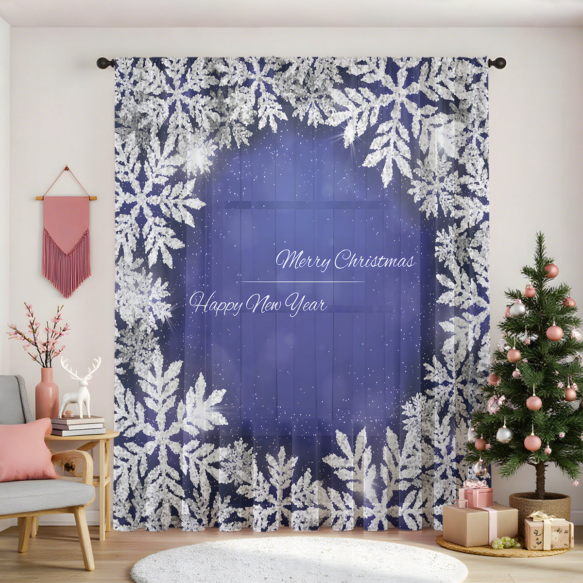 New Christmas Series Window Screen