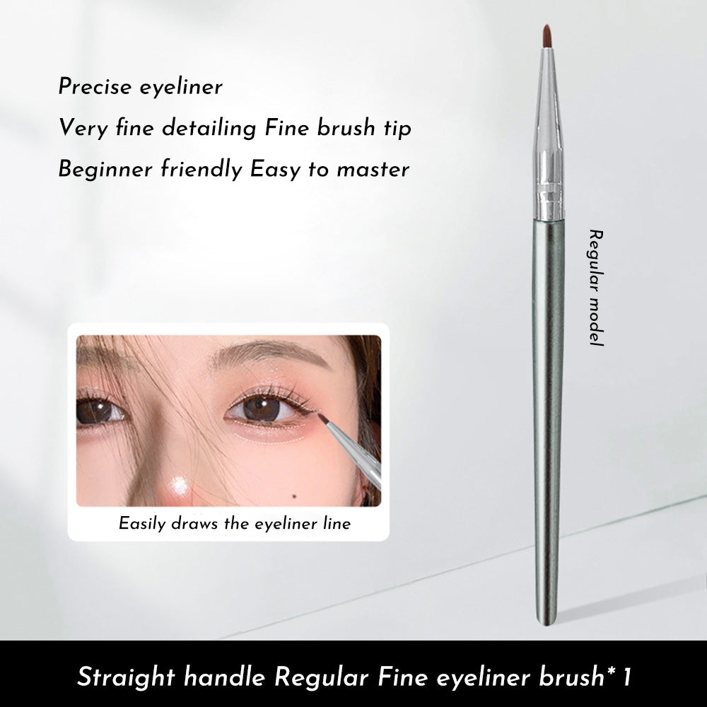 Bend Head Eyeliner Brush Eye Detail Makeup Brush Under Eyes Tear Trough For Women Fine Liner Concealer Brush