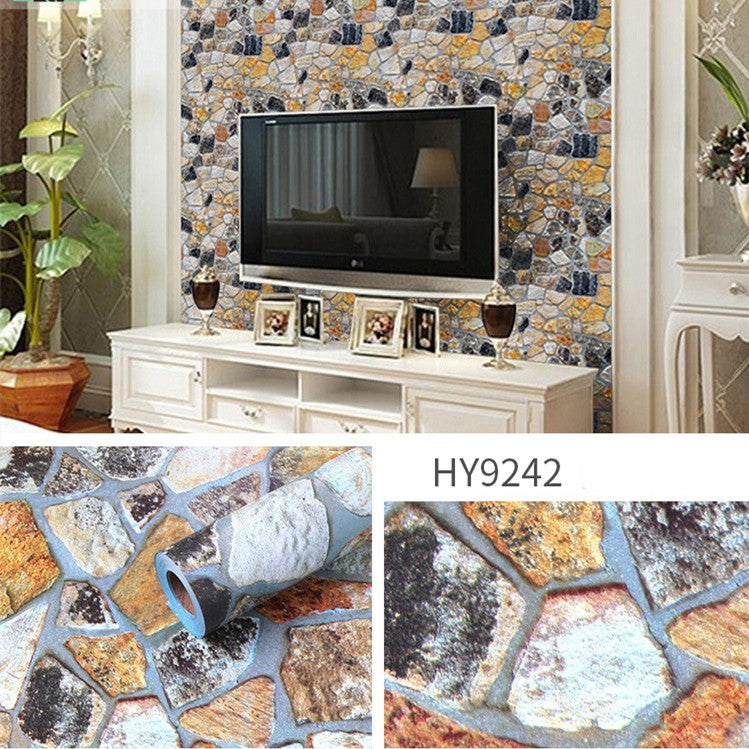 Self-pasted Refurbished Wallpaper Waterproof Three-dimensional Printing