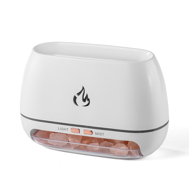 Simulated Flame Wood Grain Essential Oil Aromatherapy Machine