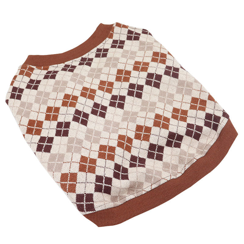 Fashion Pet Dog Short Knitted Cardigan