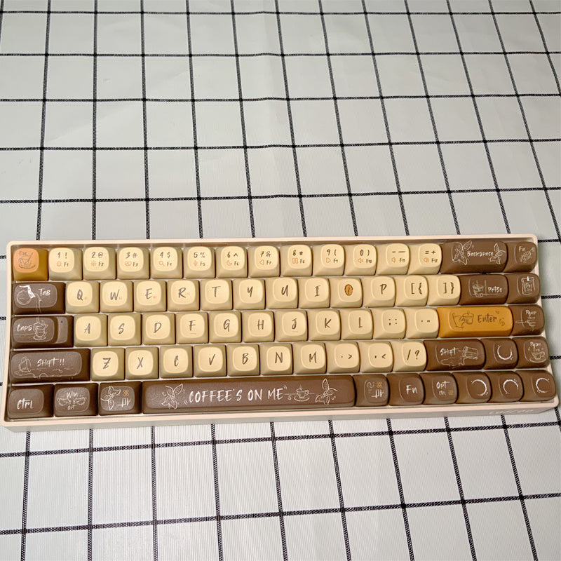 Mechanical Keyboard Original Theme Thermal Sublimation Process Keycaps