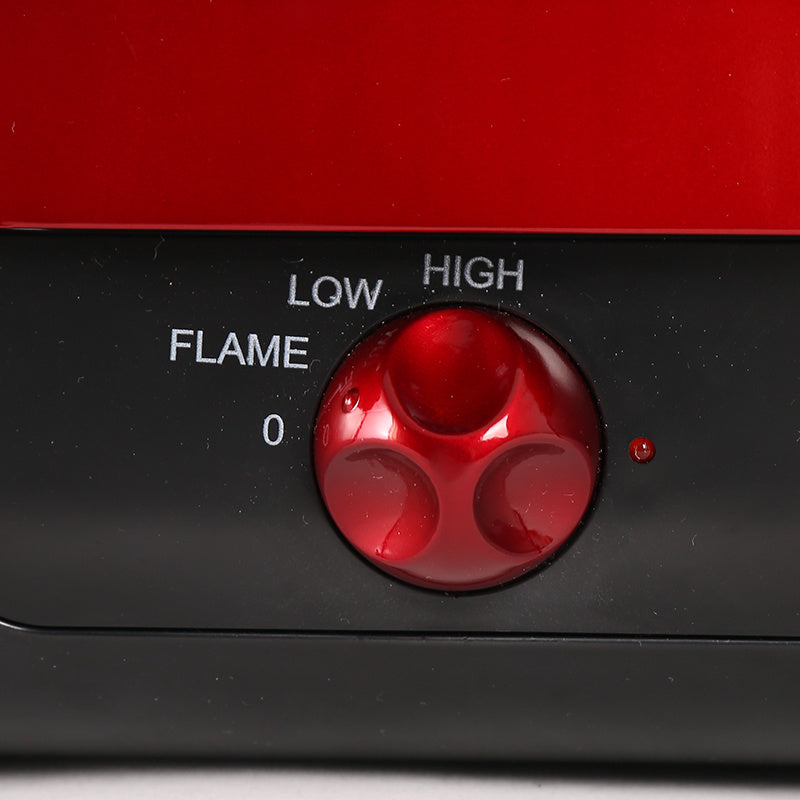 Radiateur soufflant céramique de type cheminée à flamme simulée