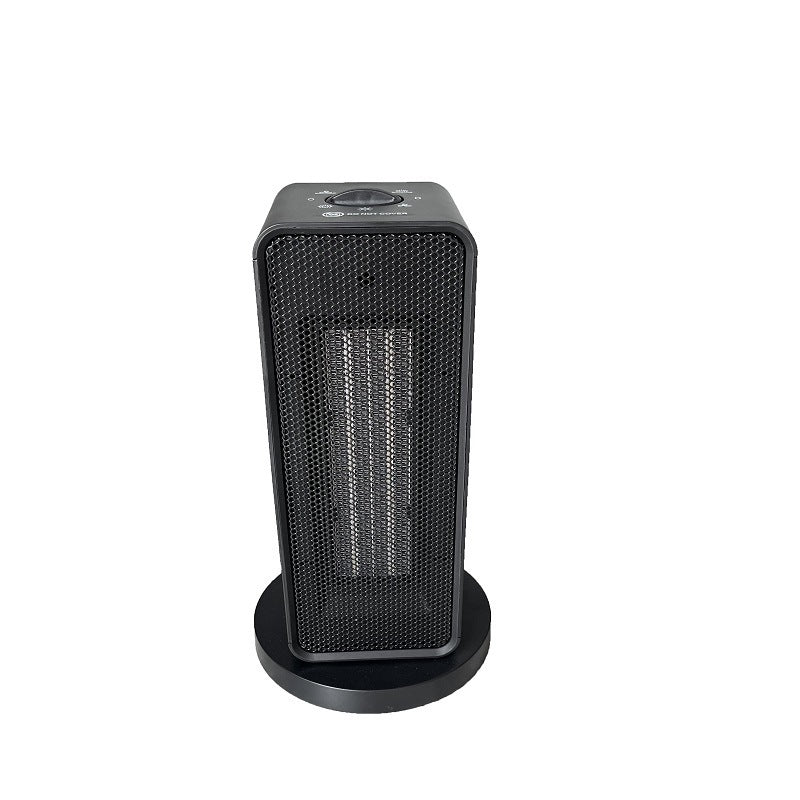 Chauffage d'appoint vertical oscillant avec bouton de commande