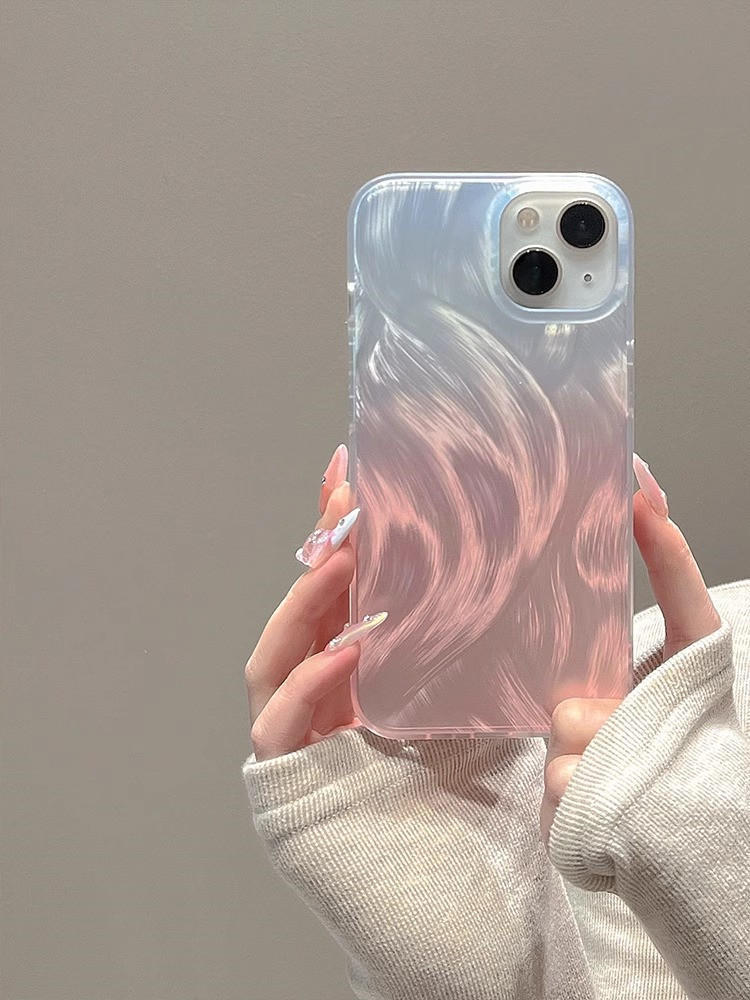 High-grade Light Luxury Feather Yarn Phone Case