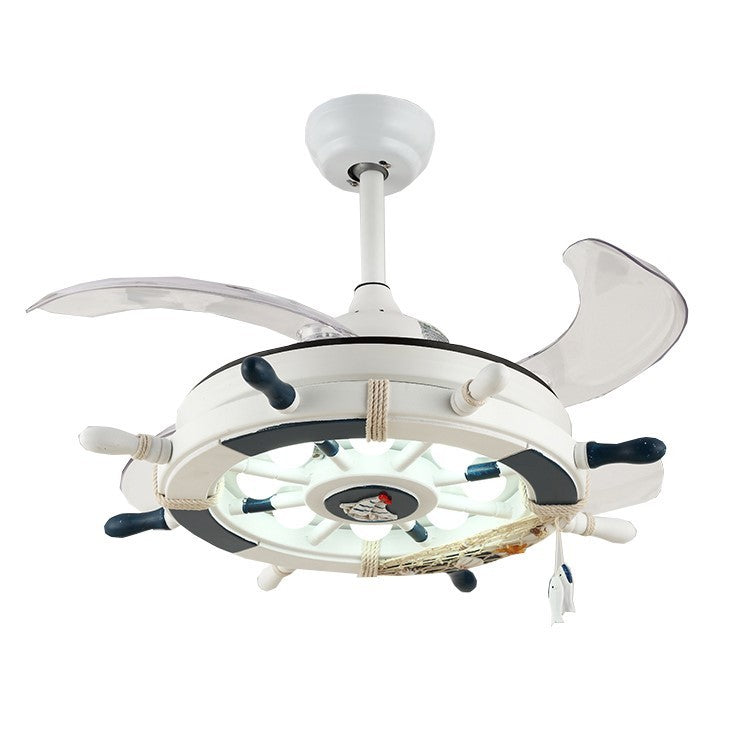 Plafonnier ventilateur dans le salon