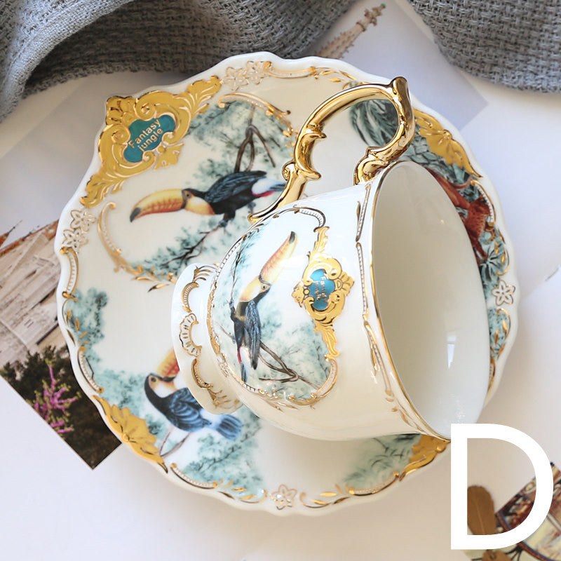 Ensemble de porte-tasses à café en céramique