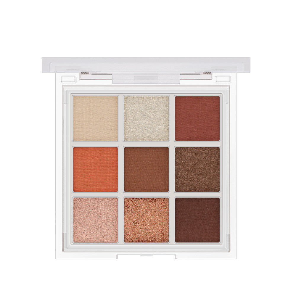 Earth Color Matte Pearlescent Nine  Eyeshadow