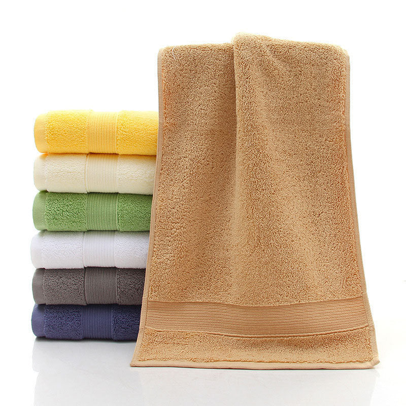 Bath Towel Plain Broken Face Gift Foreign Trade Towel