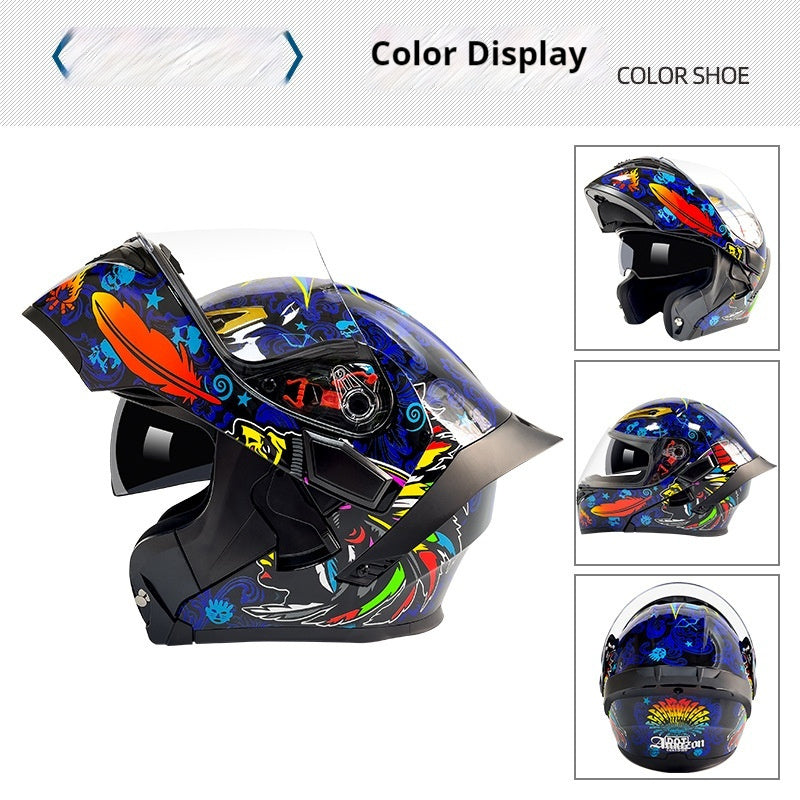 Personalized Big Tail Knight Safety Four Seasons Universal Helmet