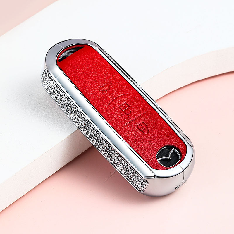 Diamond-encrusted Car Key Case Buckle Bag