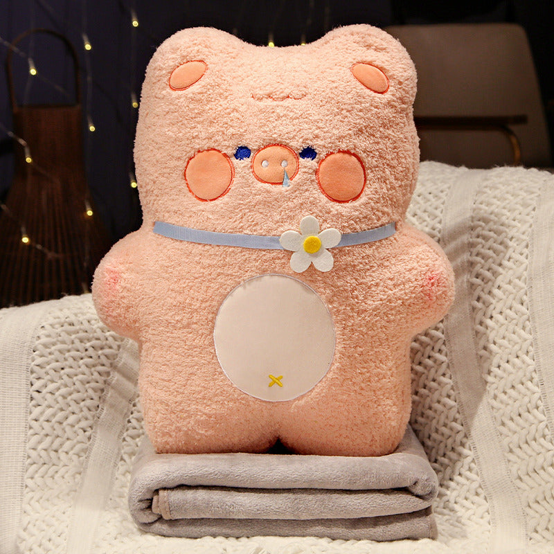 Cute Rabbit Panda Doll Pink Pig Plush Toys