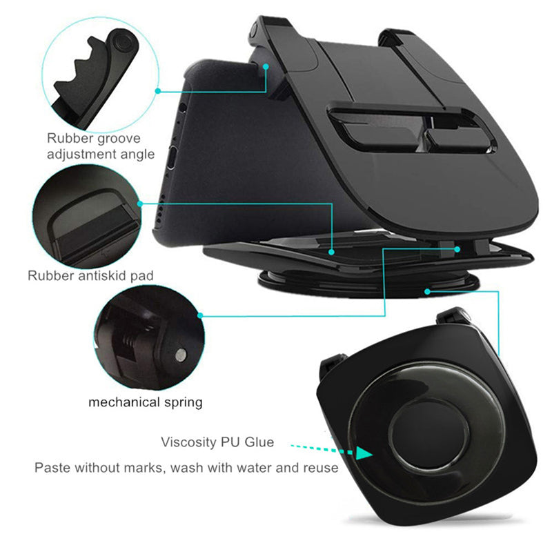 Car Phone Bracket Creative Navigation Center Dashboard