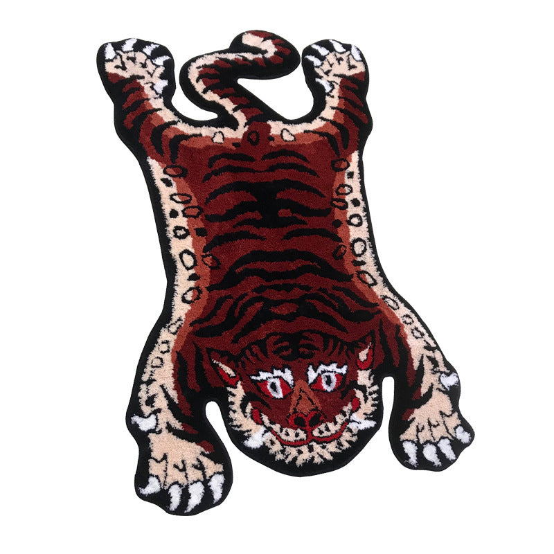 Domineering Tiger Carpet Plush Animal Ornaments