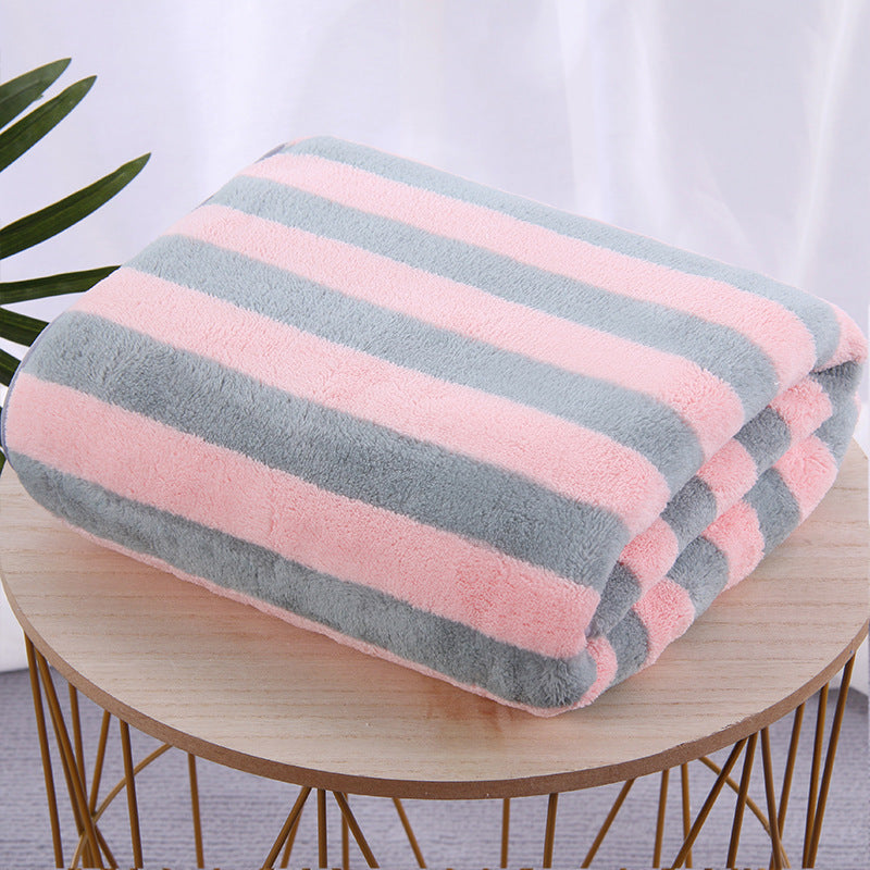 Coral Fleece Bath Towel Household